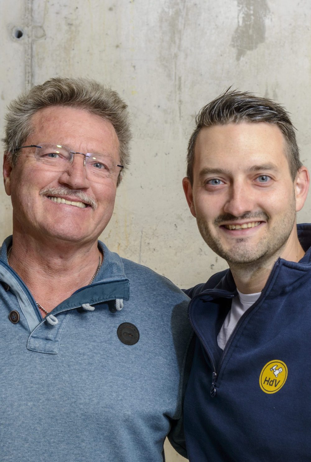 Walter und Daniel Schmidt, Geschäftsführer der Schmidt Bau GmbH
